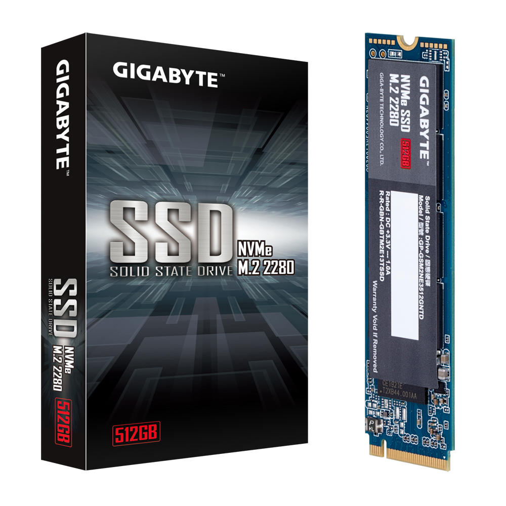 Ổ cứng SSD GIGABYTE 512GB M2 2280 NVMe PCI-Express 3.0 x4