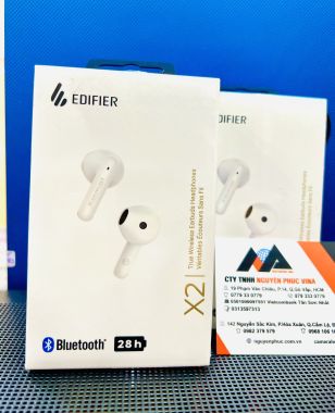 Tai nghe Bluetooth True Wireless Edifier X2 White