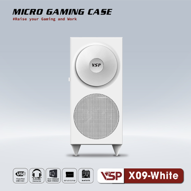 CASE VSP MICRO GAMING X09 - WHITE
