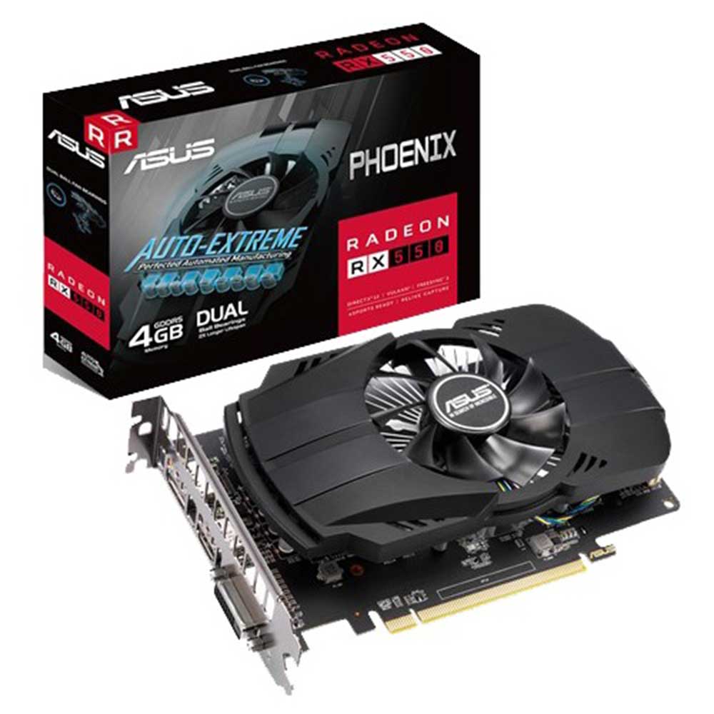 VGA ASUS Phoenix Radeon RX 550 4GB GDDR5 (PH-RX550-4G-EVO