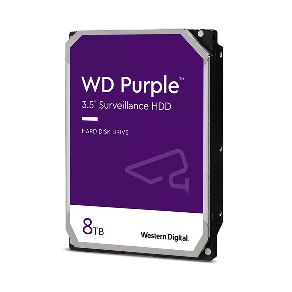 HDD PC WD 8T PURPLE Chính hãng (7200 RPM)
