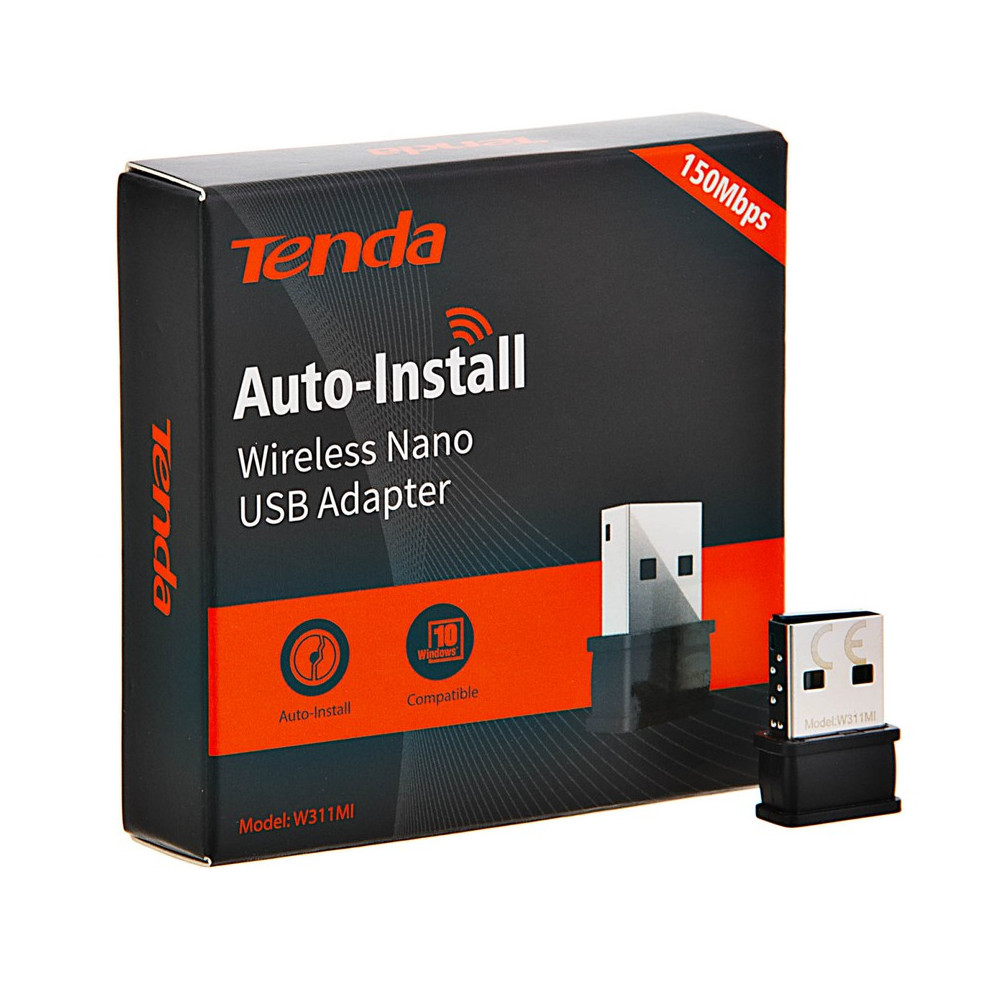 USB thu Wifi Tenda W311Mi Mini Chính hãng (Ko anten, 150Mbps)