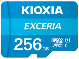 Thẻ nhớ MicroSD 256G KIOXIA EXCERIA G2 Box Class10 V30 U3 100MB/s Chính hãng