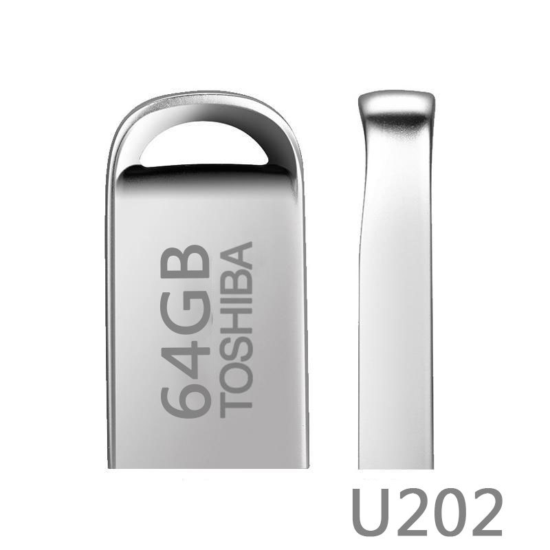 USB 2.0 64G TOSHIBA U202 Mini Công ty (Vỏ nhôm)