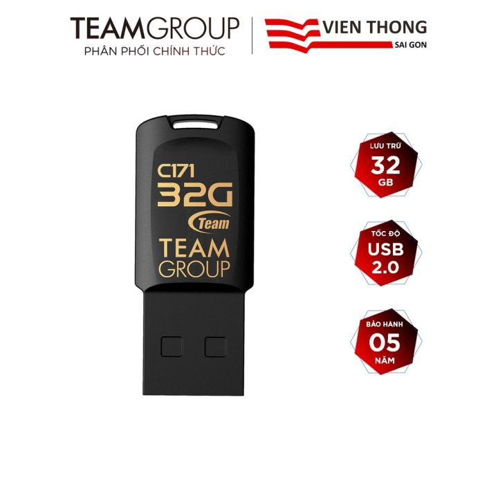 USB 2.0 32G TEAMGROUP C171 Chính hãng