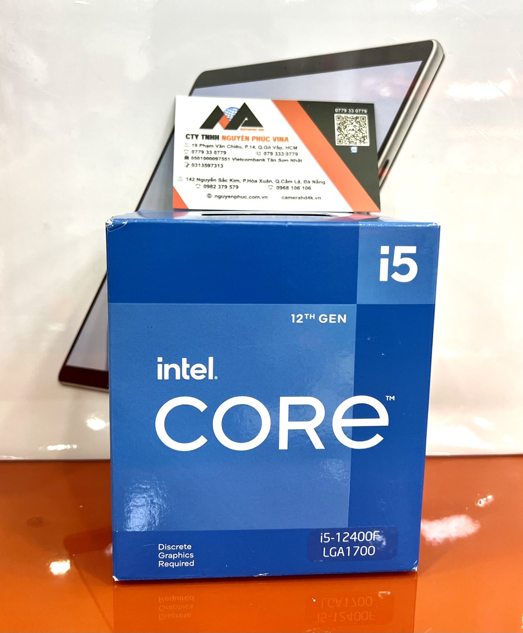 CPU Intel Core i5-12400F (Up To 4.40GHz, 6 Nhân 12 Luồng,18MB Cache, Socket 1700, Alder Lake) Box Chính Hãng